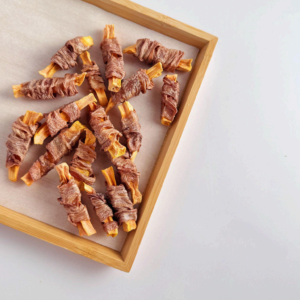 Duck-WrappedSweetPotatoRolls$14/2oz